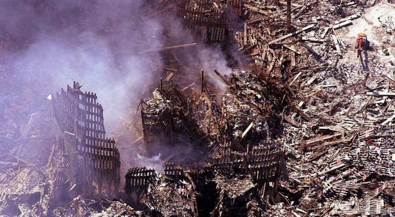 Escombros do World Trade Center