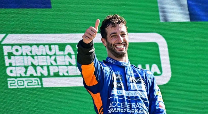 Daniel Ricciardo venceu o GP de Monza de F&oacute;rmula 1