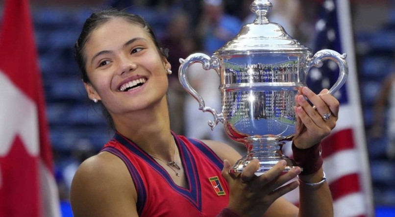 HIST&Oacute;RICO Emma Raducanu, 18 anos, foi a primeira a vencer um Grand Slam vindo do qualyfying 
