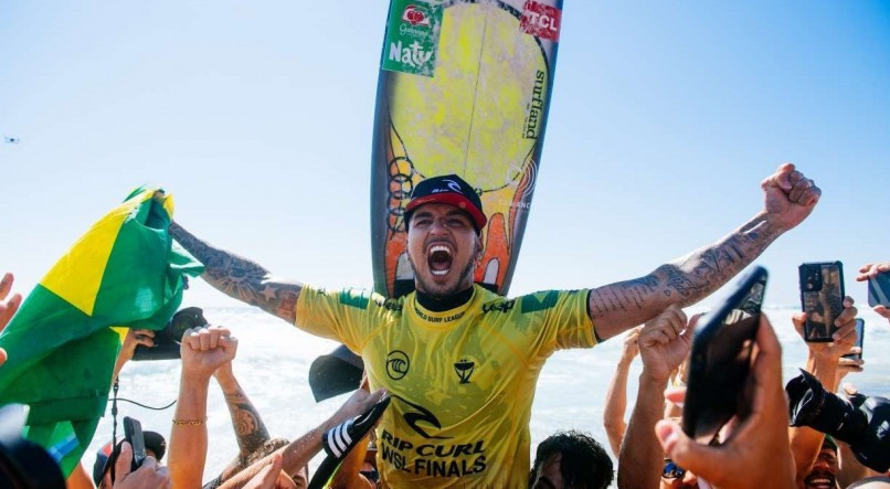 Gabriel Medina tem futuro incerto para disputar a Liga Mundial de Surfe.