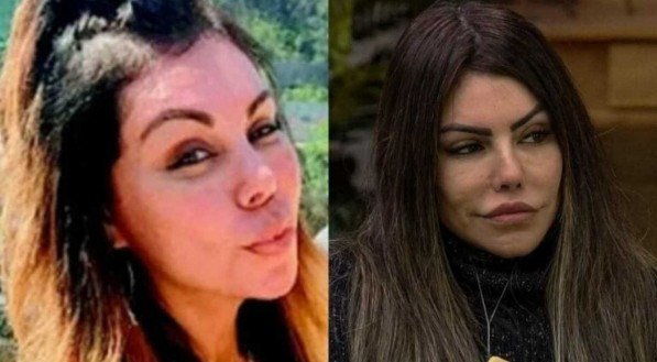 Antes e depois de Liziane Gutierrez