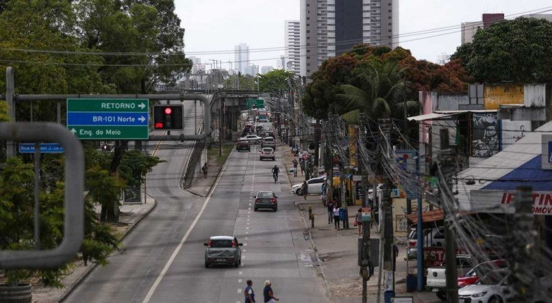 Grave acidente com v&iacute;tima fatal ocorreu na manh&atilde; desta sexta (19), na Avenida Caxang&aacute;