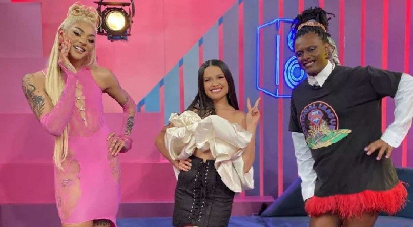 Pabllo Vittar Juliette Freire e Liniker no TVZ