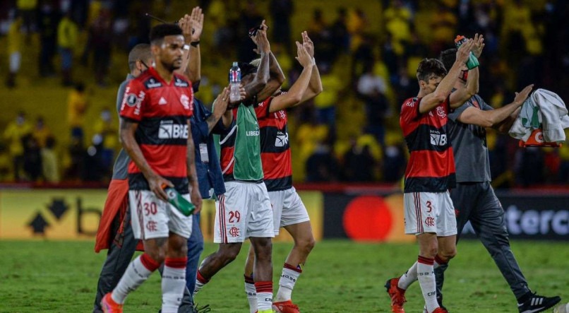 Flamengo vai disputar a final da Libertadores contra o Palmeiras.