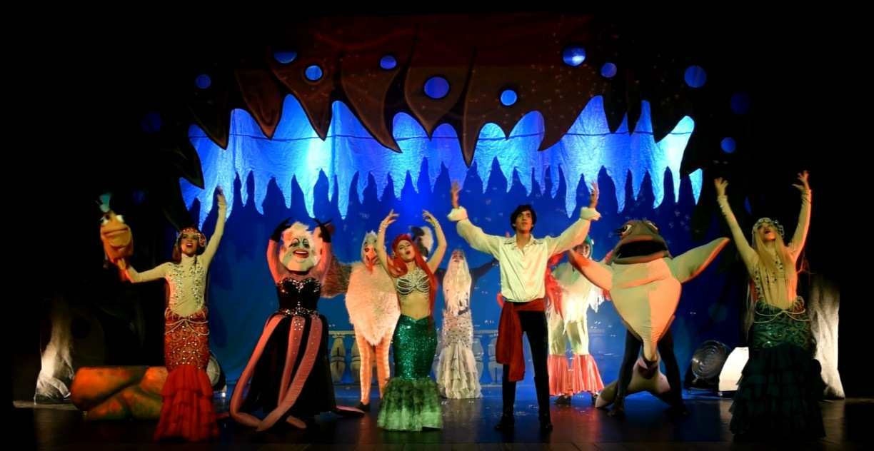 'Ariel, a Pequena Sereia' se apresenta no Teatro Barreto Júnior