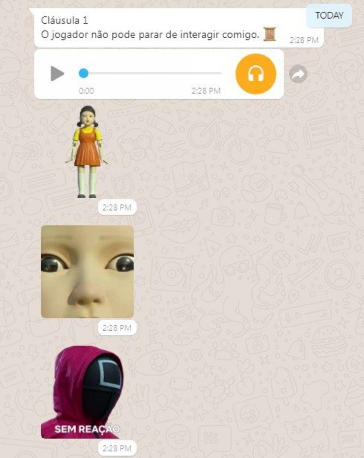 Batatinha frita 1 2 3: como baixar figurinhas de Round 6 para WhatsApp -  Canaltech