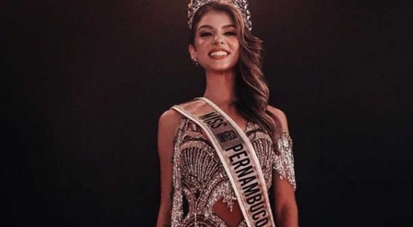 Millena Vas &eacute; a Miss Universo Pernambuco 2021