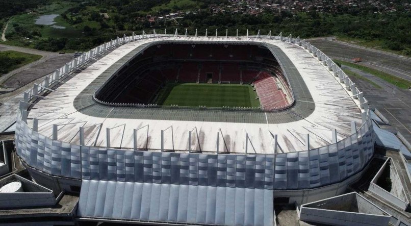 A Arena de Pernambuco poder&aacute; receber at&eacute; 23 mil pessoas nos jogos. 