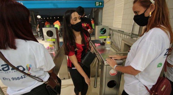 Volta da torcida do Sport acontece na Arena de Pernambuco