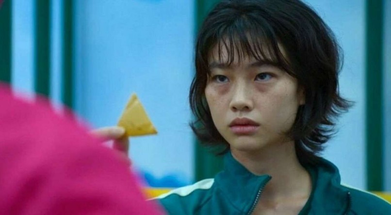 Kang Sae-Byeok, na s&eacute;rie Round 6 da Netflix