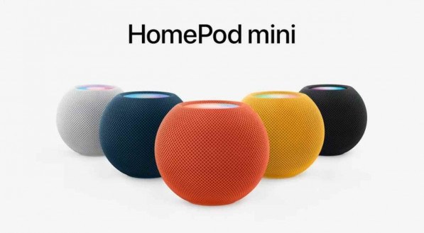 HomePod mini em novas cores  