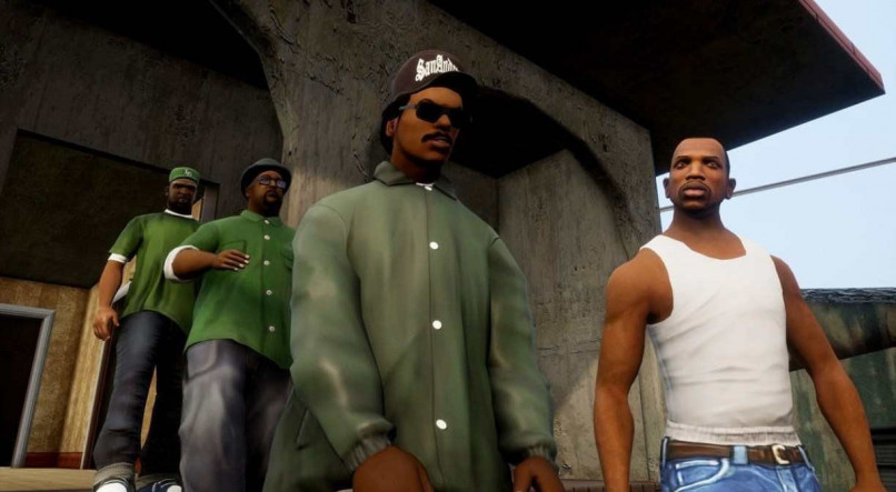 GTA Trilogy conta com cl&aacute;ssicos como o Grand Theft Auto: San Andreas