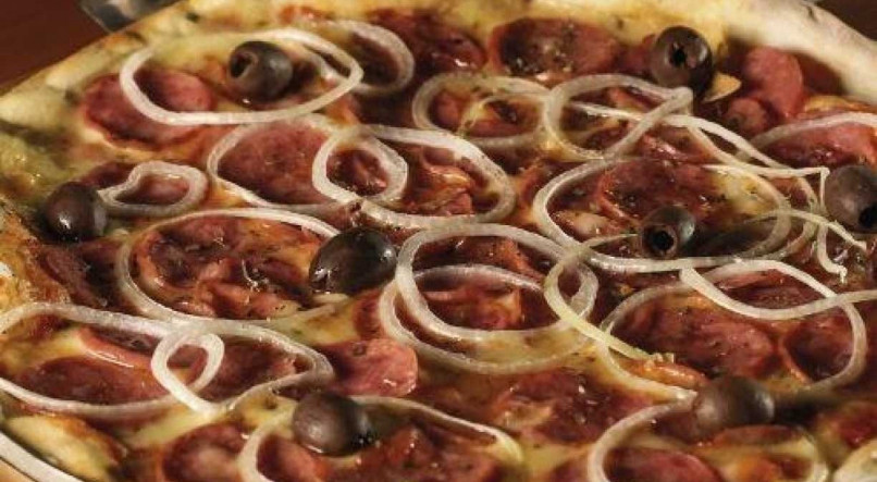 Pizza Grande do Dom Ferreira &eacute; vendida promocionalmente por R$ 25