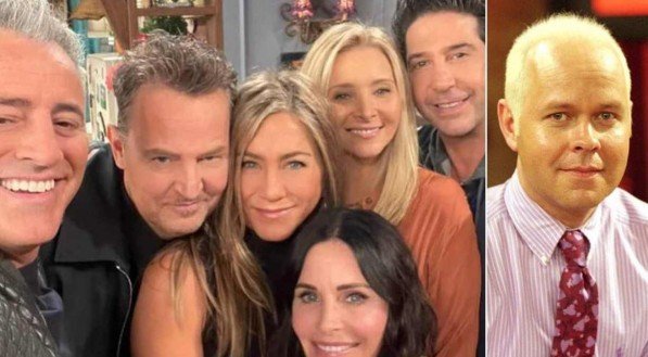 Elenco de 'Friends' homenageia James Michael Tyler

