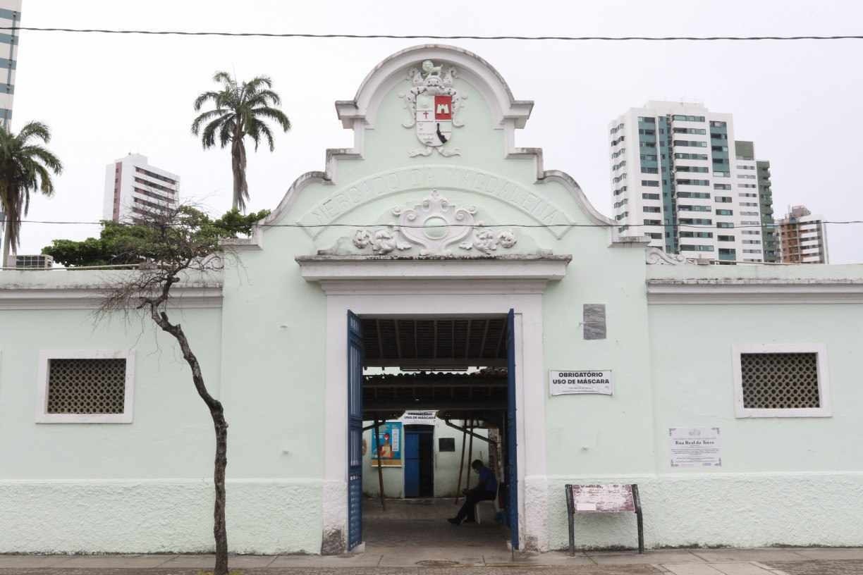 O Mercado da Madalena, na Zona Oeste do Recife