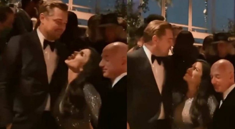Namorada de Jeff Bezos se encanta por DiCaprio