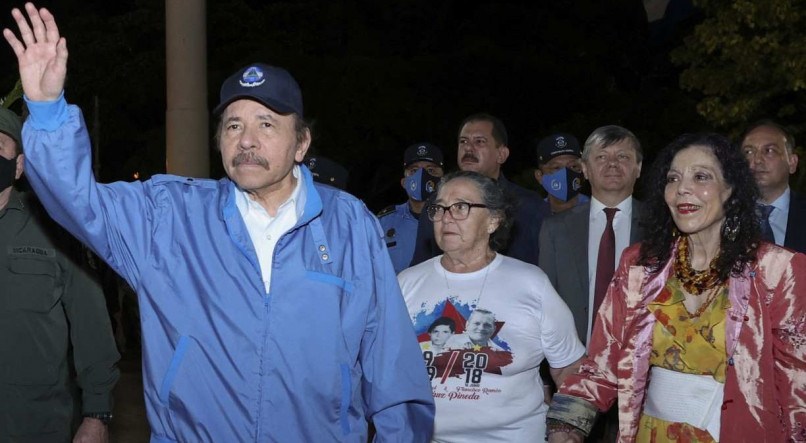 CESAR PEREZ / NICARAGUAN PRESIDENCY / AFP