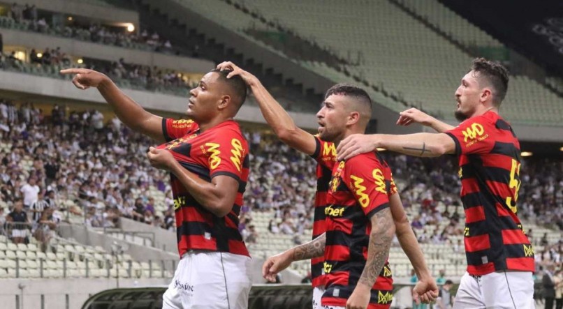 Mikael marcou gol pelo Sport no Cear&aacute; pelo Campeonato Brasileiro da S&eacute;rie A