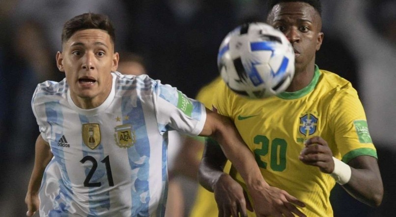 Brasil e Argentina voltar&atilde;o a se enfrentar nas Eliminat&oacute;rias para a Copa do Mundo 2026