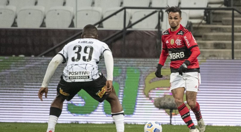 Atacante Michael tem sido o destaque do Flamengo nos &uacute;ltimos jogos. Foto: Alexandre Vidal / Flamengo