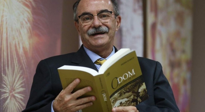 Pedro Eurico, em lan&ccedil;amento de livro