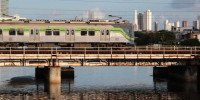  Linha sul do Metrô do Recife da CBTU.