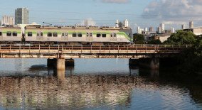  Linha sul do Metrô do Recife da CBTU.