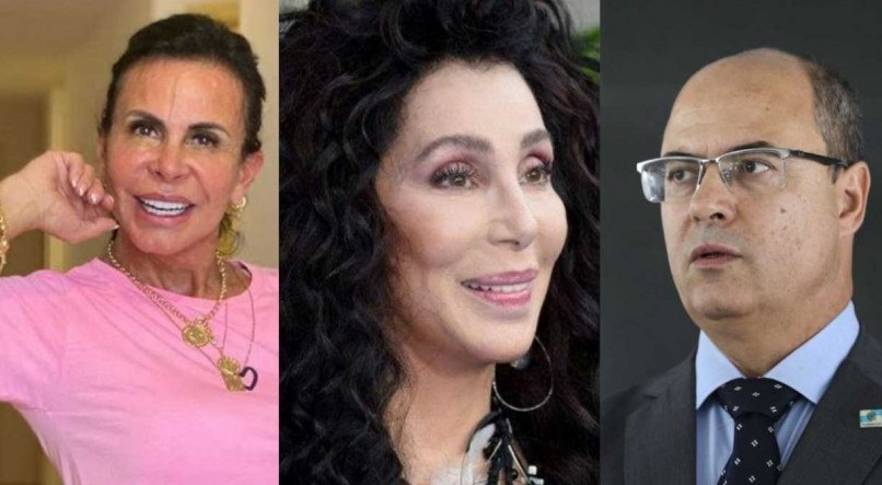 Gretchen, Cher e Wilson Witzel t&ecirc;m filhos trans