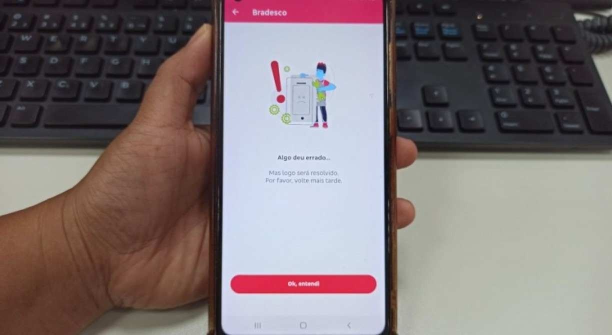 Aplicativo do Bradesco apresenta instabilidade nesta segunda (7); banco diz  que serviços foram normalizados
