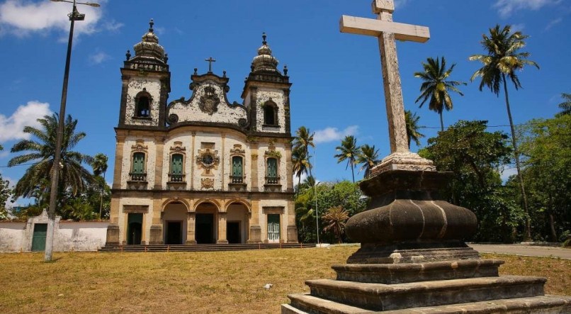 VISITA A Igreja de Nossa Senhora dos Prazeres dos Montes Guararapes, em Jaboatão dos Guararapes, será um dos pontos do roteiro