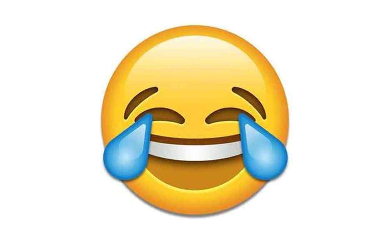'Chorando de rir' um dos emojis mais populares