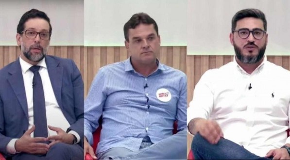 Os três candidatos à presidência do Náutico participaram de sabatina do Blog do Torcedor e da Rádio Jornal.