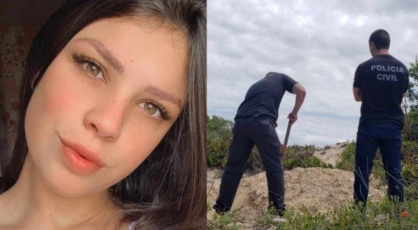 Jovem morta em praia de Santa Catarina foi obrigada a cavar a própria cova, diz polícia