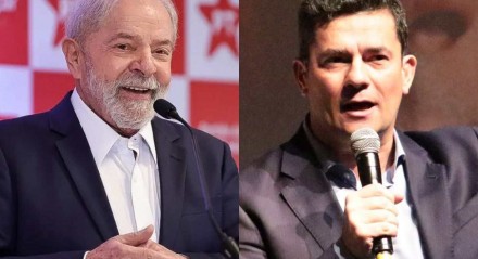 Lula (PT) foi criticado por Sérgio Moro (Podemos)