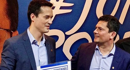 Deltan Dallagnol e Sergio Moro