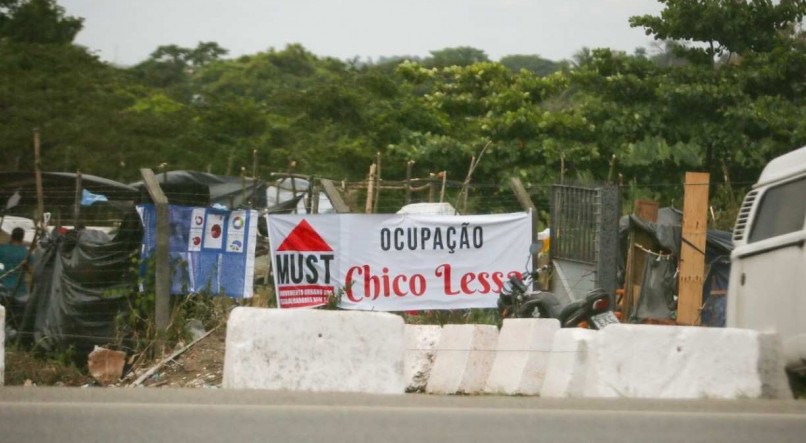 Ocupa&ccedil;&atilde;o no bairro da Iputinga, Zona Oeste do Recife