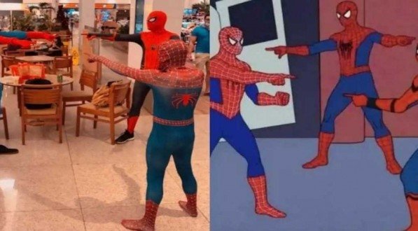 Homem Aranha Sem Volta Para Casa Estreia E Marcada Por Recriacoes De Meme Famoso