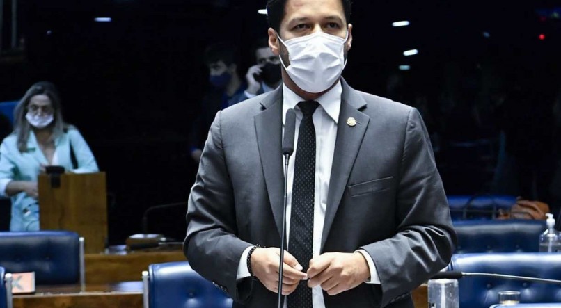 Senador Rodrigo Cunha (Uni&atilde;o Brasil-AL).


