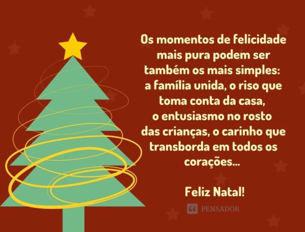FRASES DE NATAL: Confira mensagens de natal para enviar para amigos e  familiares e Veja Cartões de Natal para mandar em dezembro