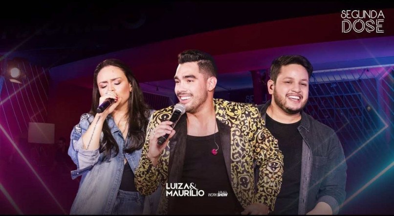Luiza & Maurílio gravaram com Gabriel Diniz em 2019