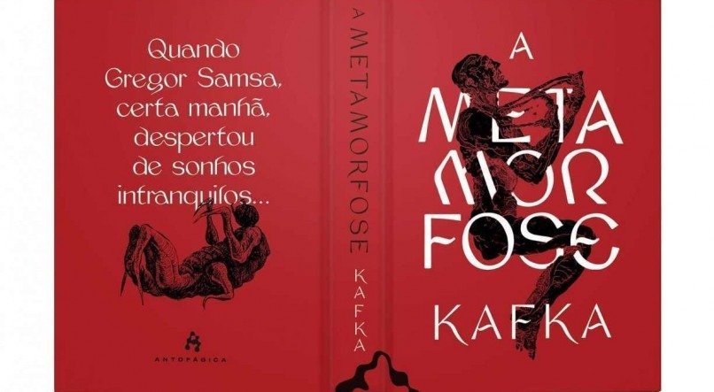 Capa de &quot;A Metamorfose&quot;, de Kafka