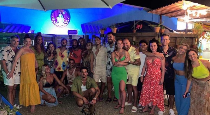 Chef Auricélio Romão reuniu as celebridades para um jantar especial