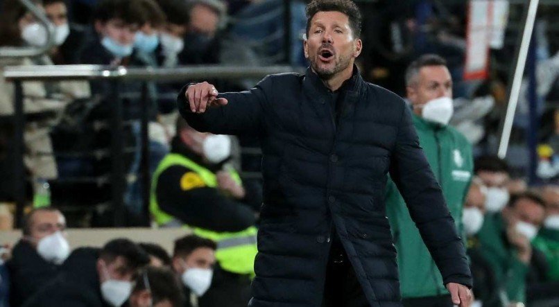 Diego Simeone tem problemas para o jogo entre Atl&eacute;tico de Madrid x Manchester United