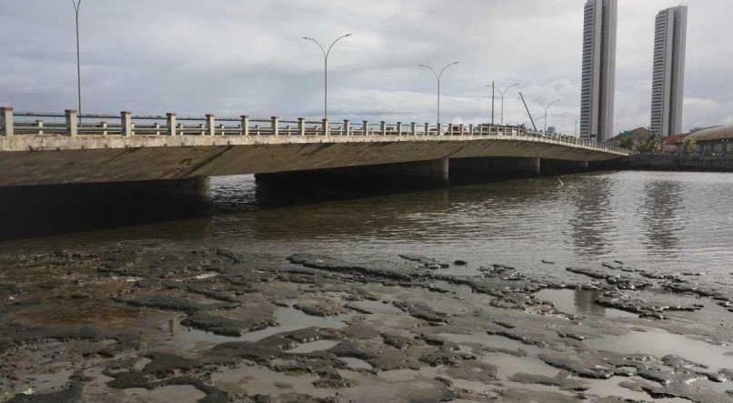 A intervenção na Ponte Giratória teve início em 2022
