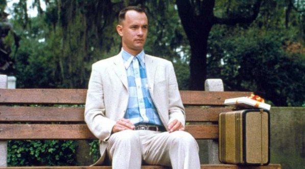 Tom Hanks em "Forrest Gump"