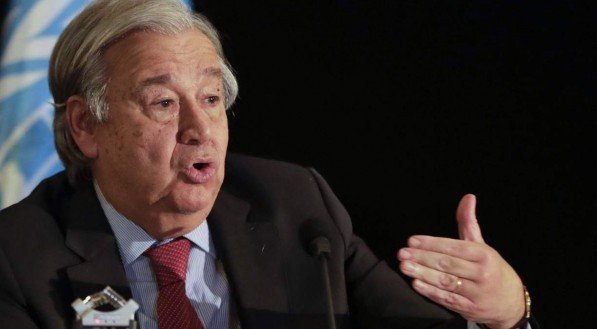  O secret&aacute;rio-geral da ONU, Ant&oacute;nio Guterres