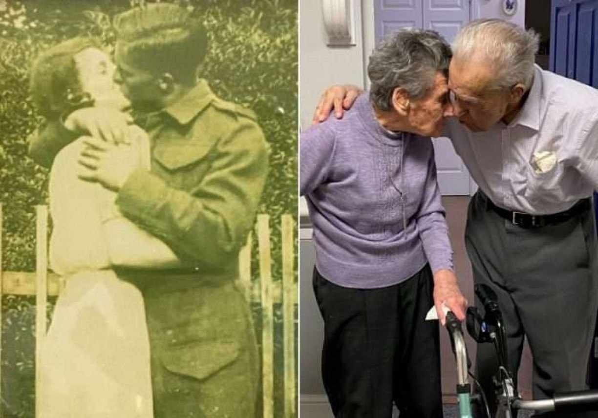 Com 81 anos de casados, casal mais antigo da Inglaterra comemora mais um ano juntos: 'Eles se amam e cuidam um do outro' 