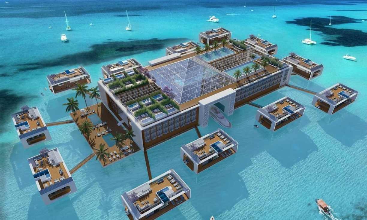 Hotel flutuante: descubra onde será inaugurado o resort de luxo