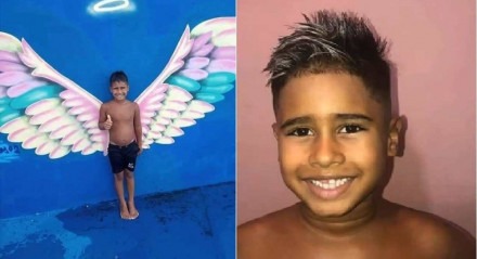 Nicolas Edgar Sampaio Gomes, de 8 anos, brincava com a irmã quando foi atropelado