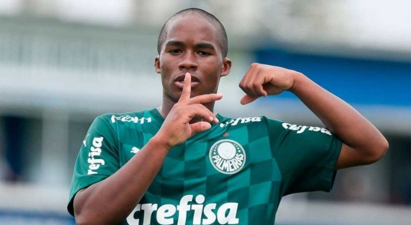 Atacante do Palmeiras, Endrick &eacute; um dos jogadores de base mais valorizados do Pa&iacute;s